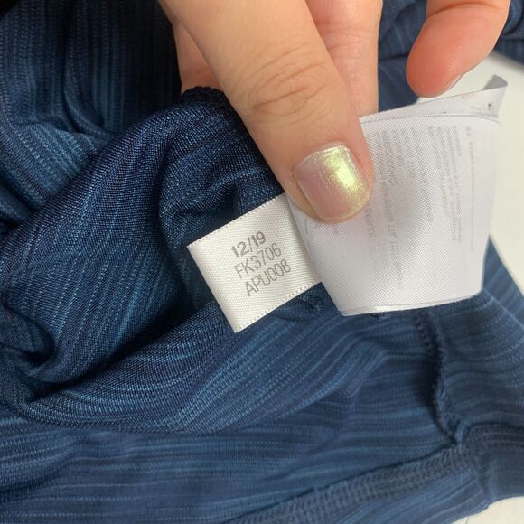 Adidas Long Sleeve Shirt Womens S Small Navy Quarter Zip Insight Cisco Partner - Picture 13 of 15